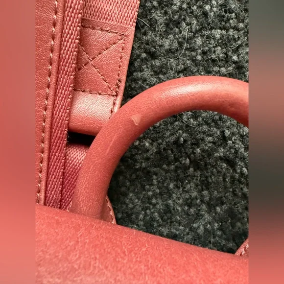 Matt & Nat Fabimini dark rose Vegan Leather Backpack - Picture 10 of 10